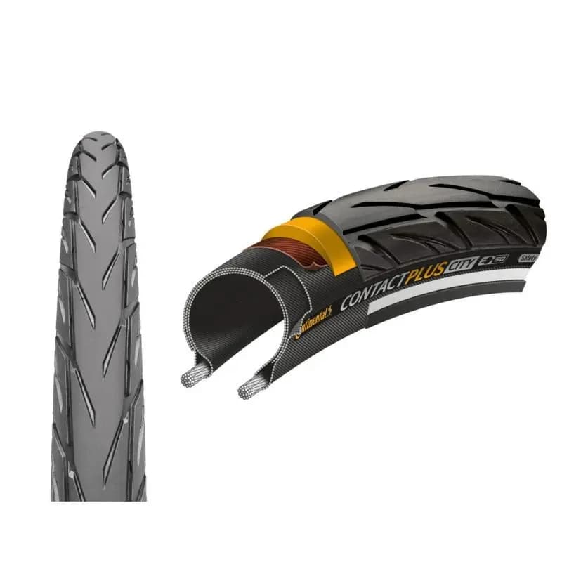 Pneumatico Contact Plus City con rivestimento riflettente Continental 55-584