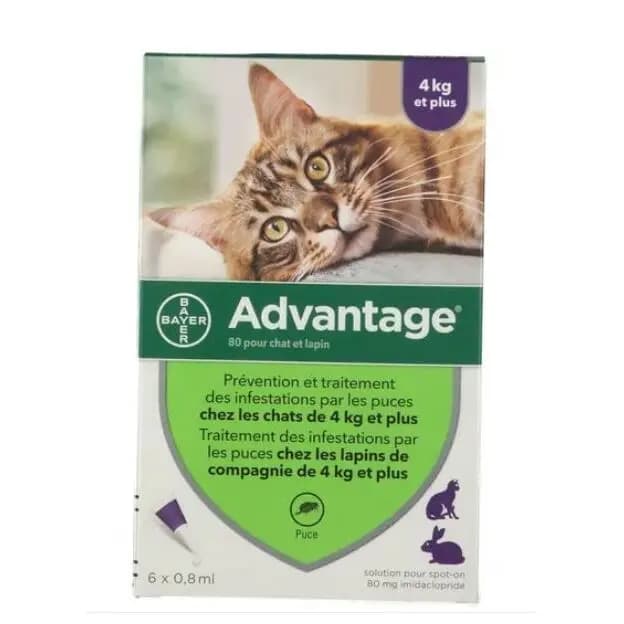 Antipulci Elanco Advantage (4-10 kg)C
