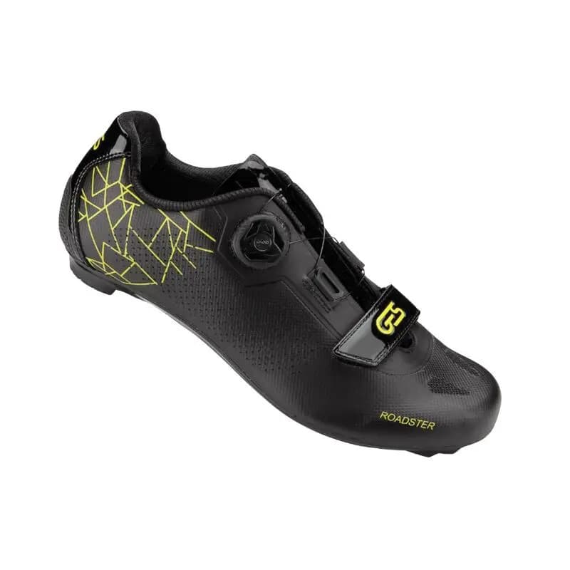 Coppia di scarpe boa-velcro compatibili look-shimano Ges Roadster2