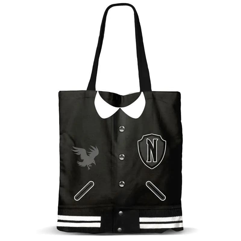 Borsa della spesa Karactermania Wednesday varsity