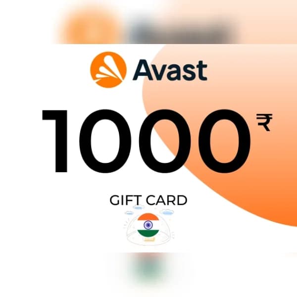 Avast AVG Gift Card 1000 INR Key - INDIA