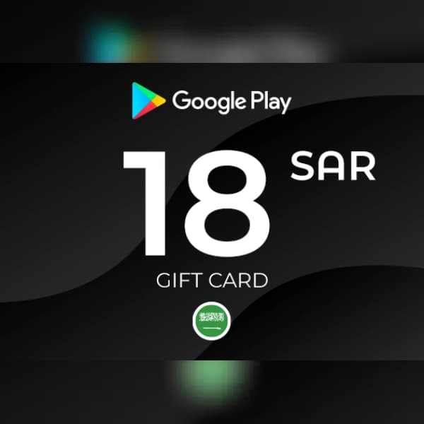 Google Play Gift Card 18 SAR Key - SAUDI ARABIA