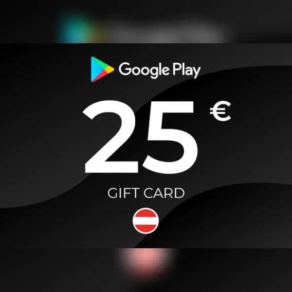 Google Play Gift Card 25 EUR Key - AUSTRIA