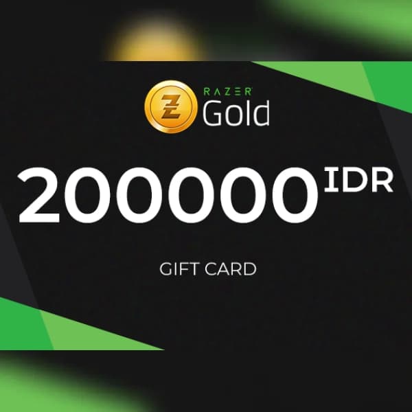 Razer Gold Gift Card 200000 IDR Key - INDONESIA