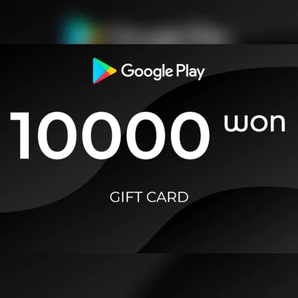 Google Play Gift Card 10000 KRW Key - ASIA