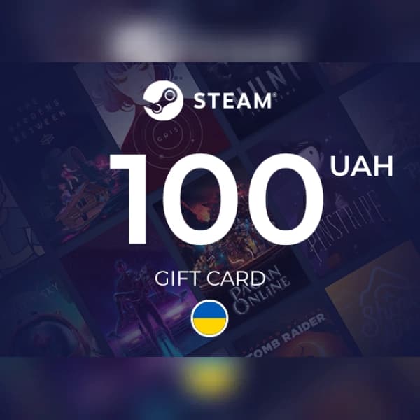 Steam Wallet Gift Card 100 UAH Key - UKRAINE