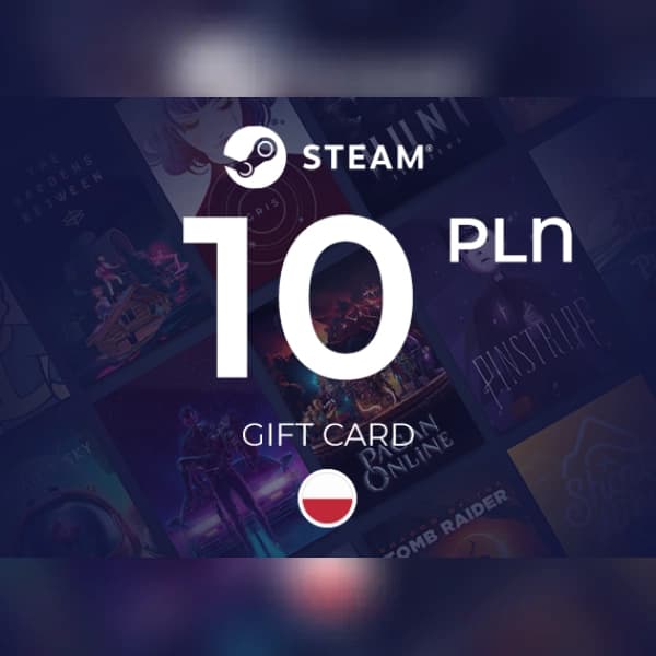 Steam Wallet Gift Card 10 PLN Key - POLAND
