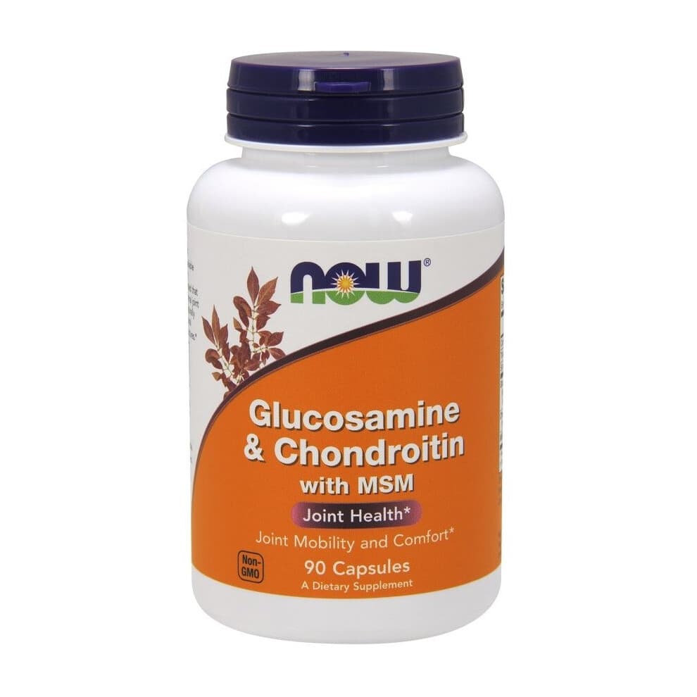 NOW Foods, Glucosamina & Condroitina con MSM, 90 Comprimati
