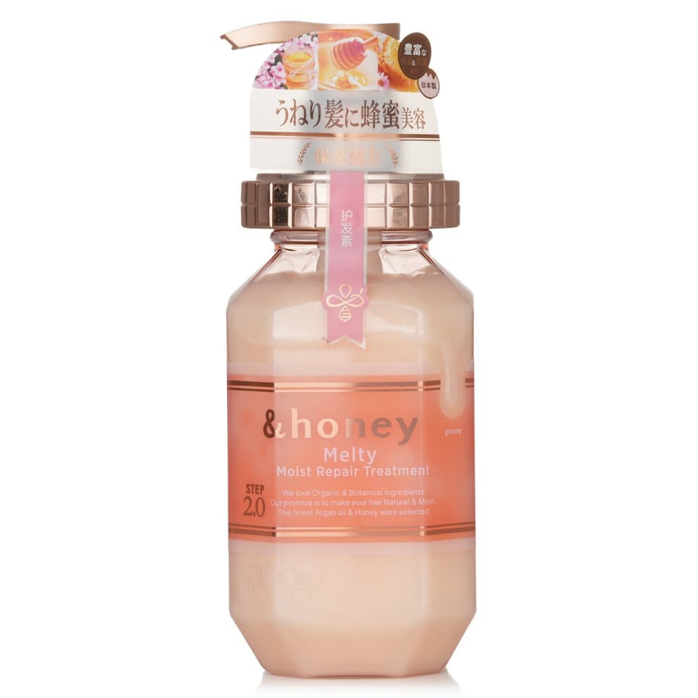 &honey, Trattamento Idratante Melty Moist, Miele di Rosa, 14,9 oz (440 ml)