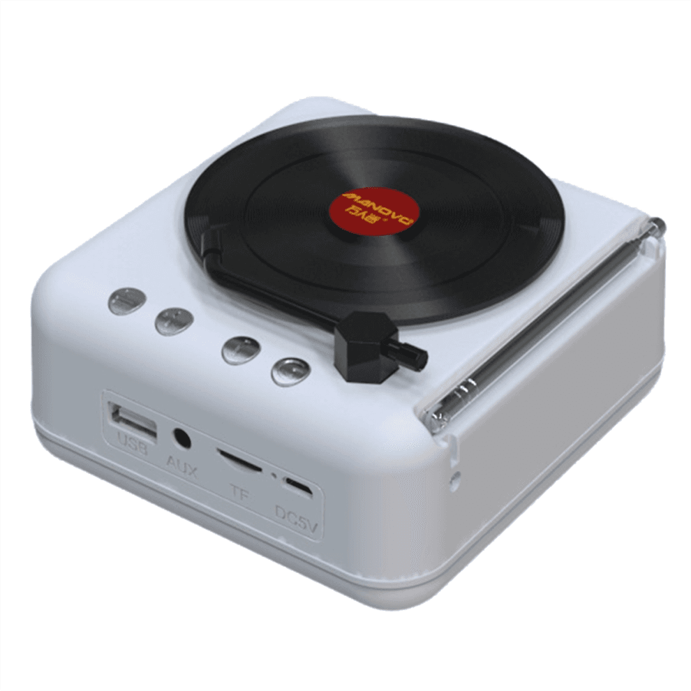 Manovo Altoparlante Bluetooth Portatile Mini per Musicali Amplificatore Wireless Esterni Subwoofer Radio