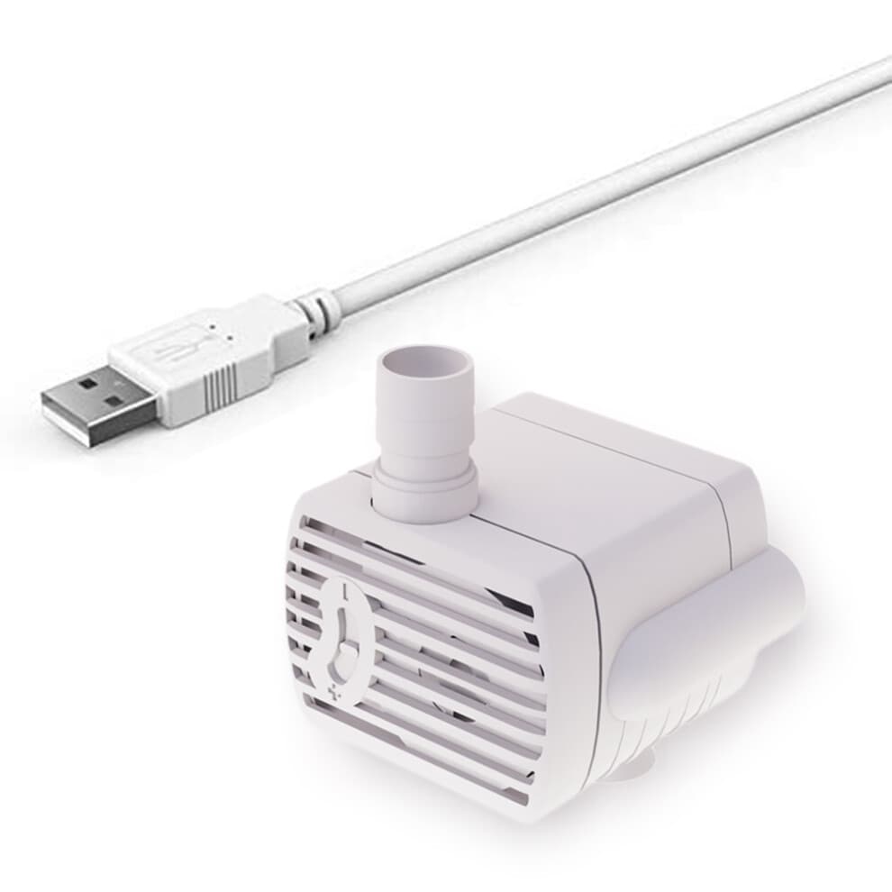 Pompa dell'acqua ultra silenziosa per fontane per animali domestici USB sommergibile DC5V