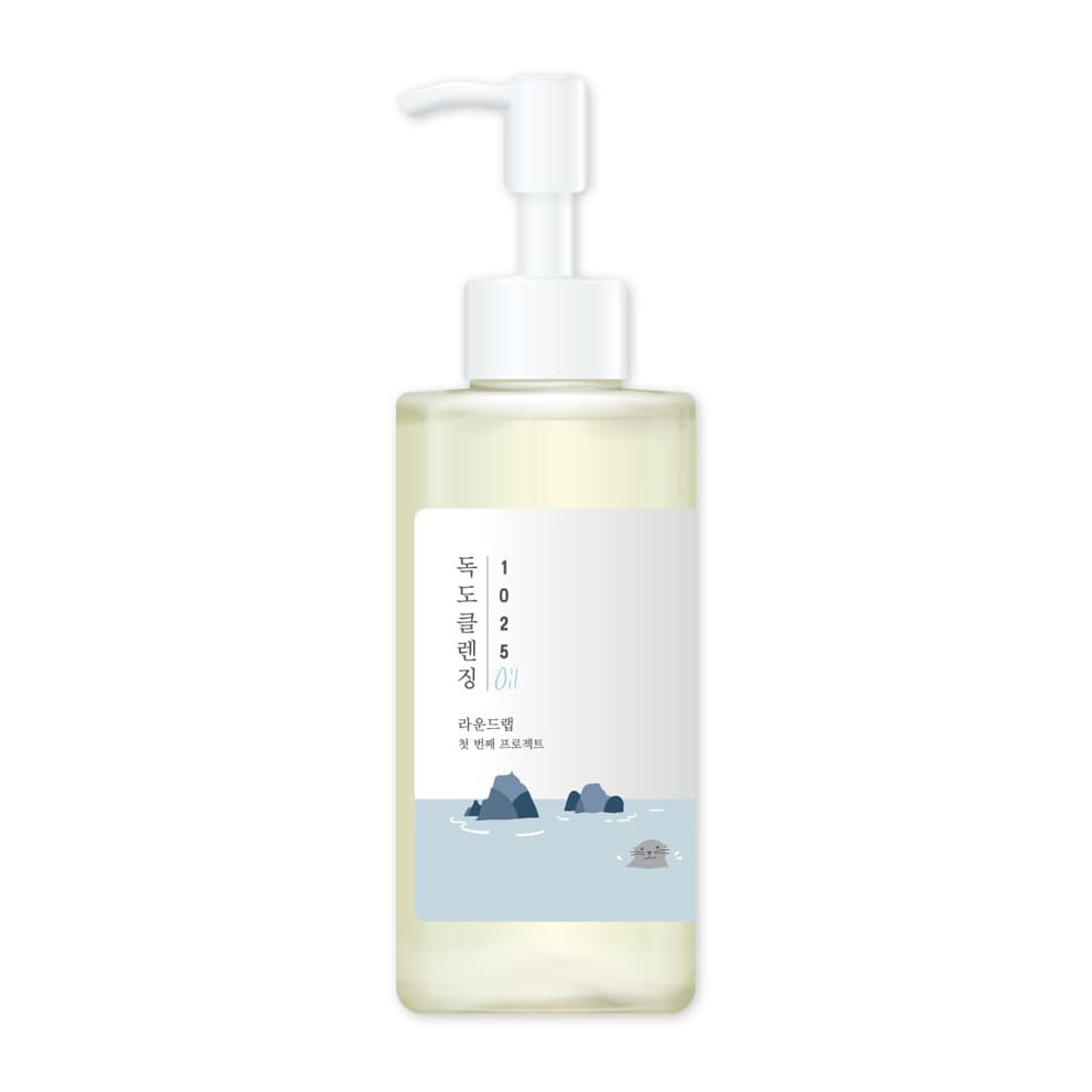 Round Lab 1025 DOKDO Cleansing Oil 200 ml / alcool Rimozione del punto nero Cleansing olio