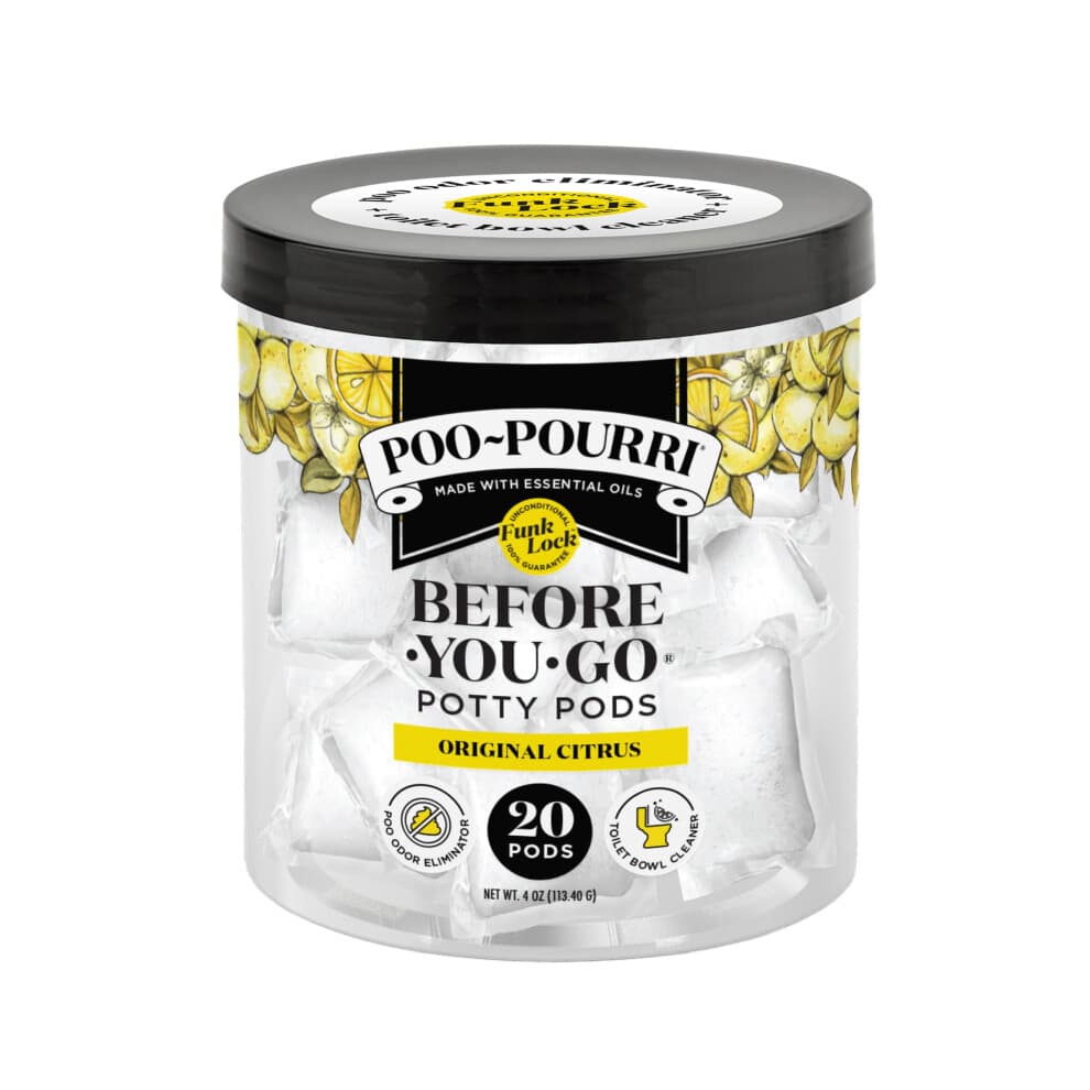 Poo-Pourri Before-You-Go Potty Pods Original Citrus 20 pezzi per WC