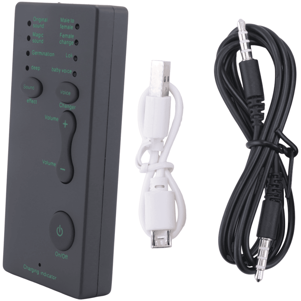 Adattatore per cambiare voce con microfono per telefono Disguiser, 8 modalità di modifica per giochi MIC