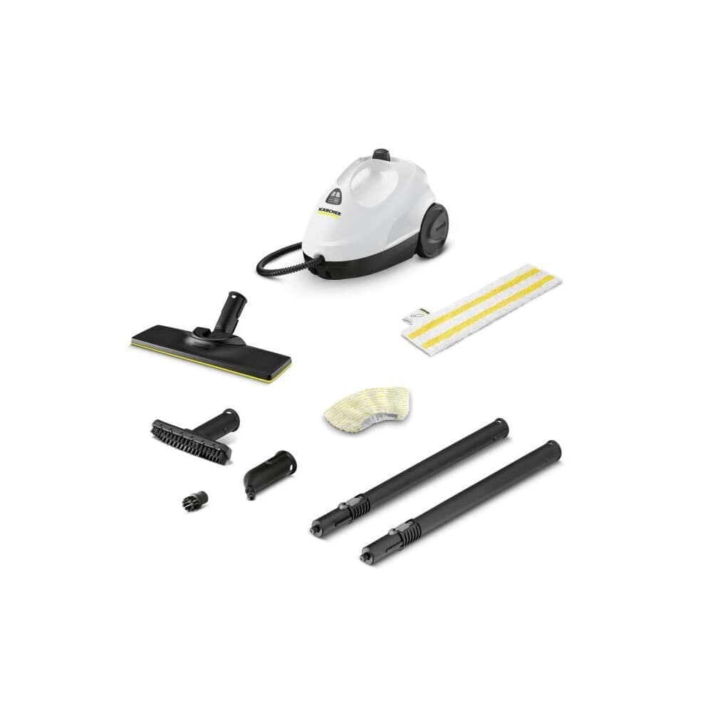 KARCHER SC 2 Easy Fix - Pulitore a vapore - 1500 W - 3,2 bar - Elimina fino al 99,99 % di virus e batteri