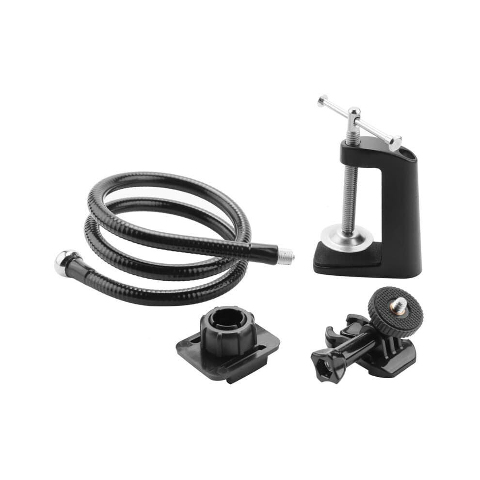 Staffa per Fotocamera con Morsetto un Ganascia da Scrivania Avanzato Supporto Flessibile un Collo di Cigno per Webcam  4K C925E C922X C922
