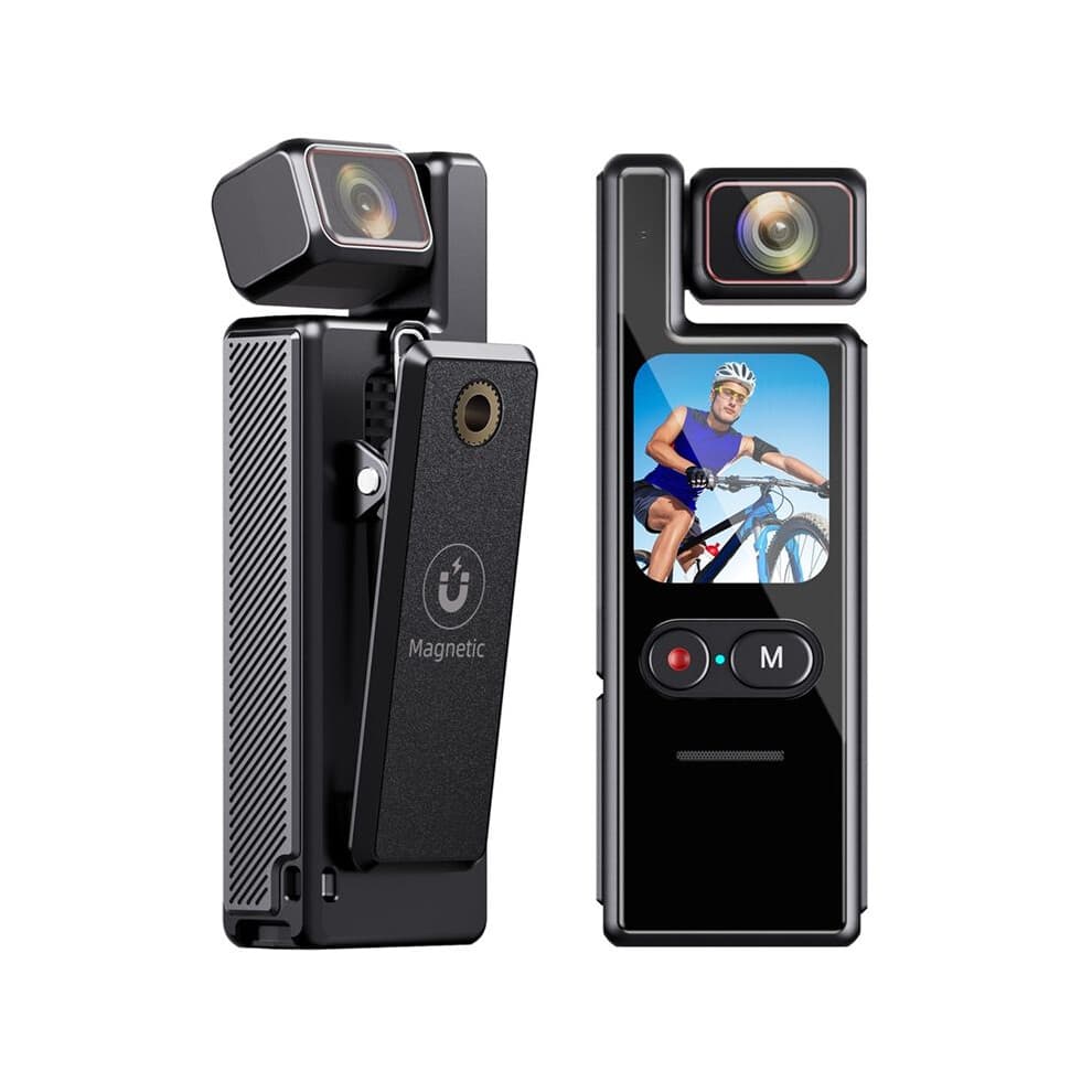 Wifi Hd 4K Sport Anti-Shake Night Vbision Touch Action Camera Doppia Batteria Professionale Ip65 Impermeabile 180 Ruotabile