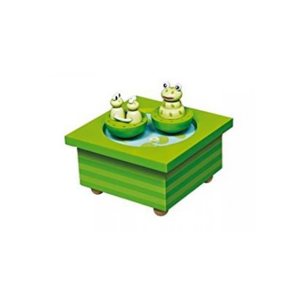 Scatola musicale Rana - TROUSSELIER - Verde - Per bambini a partire da 3 anni