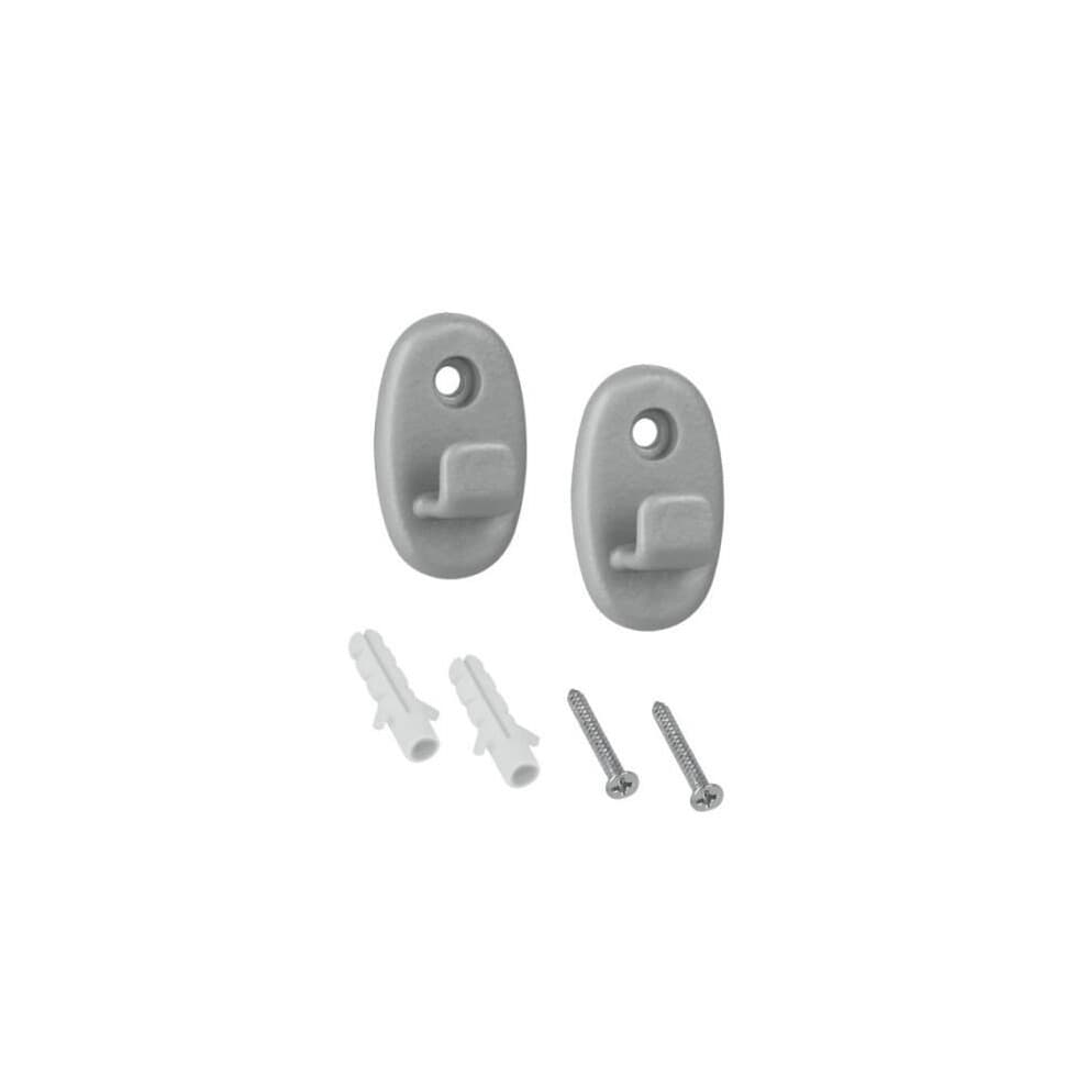 Set bagno METALTEX MTLPRO-460000000 metallo cromo contemporaneo ”” mensola, porta-asciugamani, porta-sapone
