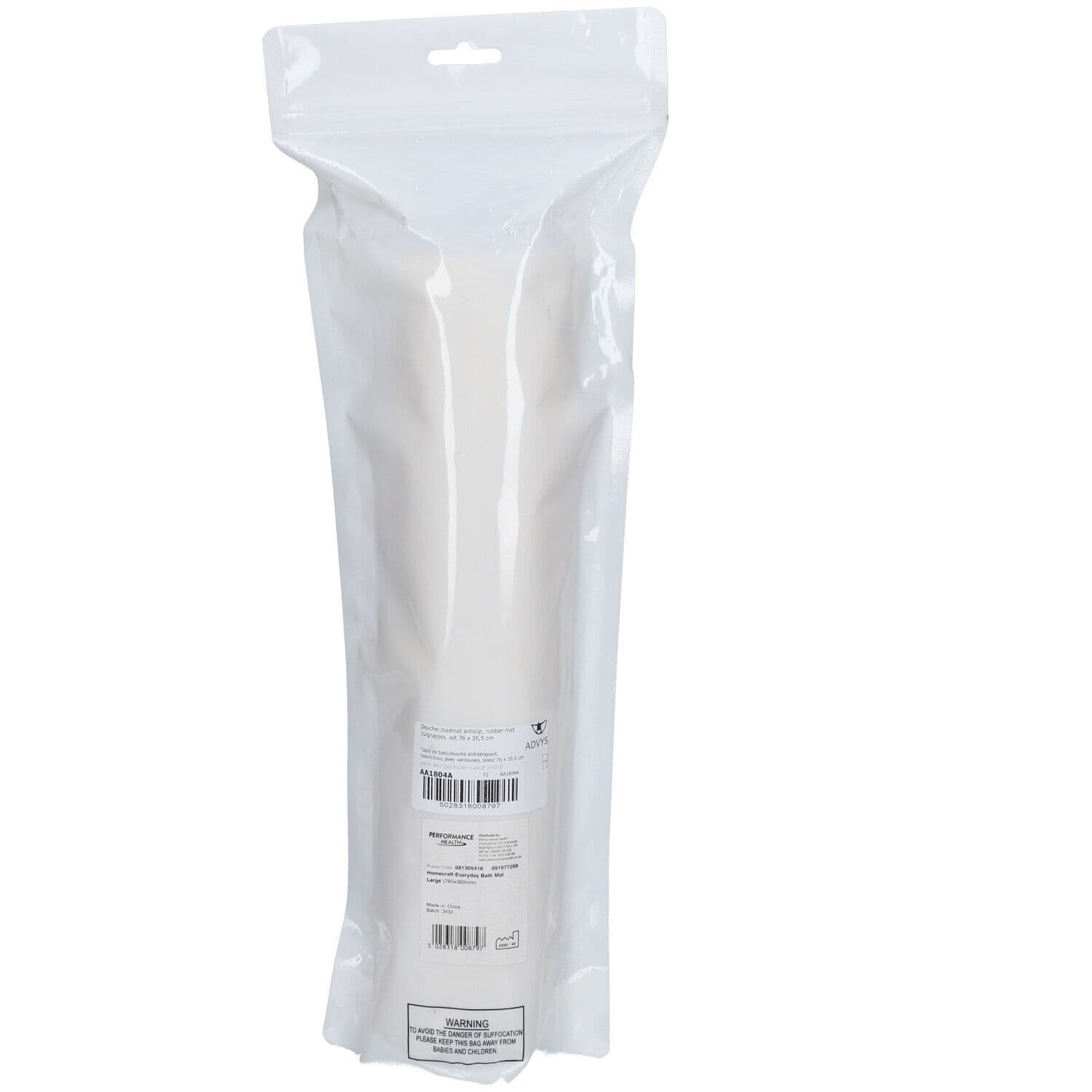 Shower/Bathmat Non Skid White 76x35,5 cm AA1804A 1 pz Altro view 2
