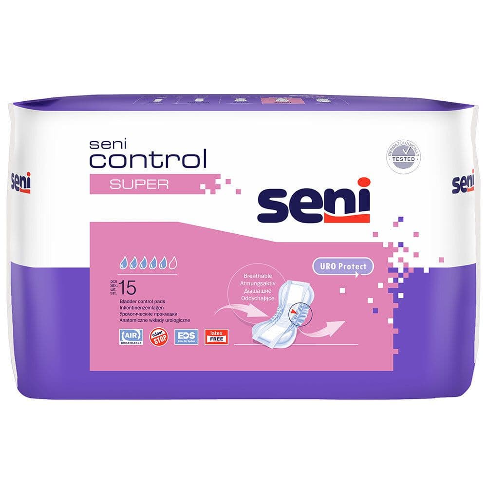 Solette Seni Control super, 1 confezione = 15 pezzi 15 pz Solette