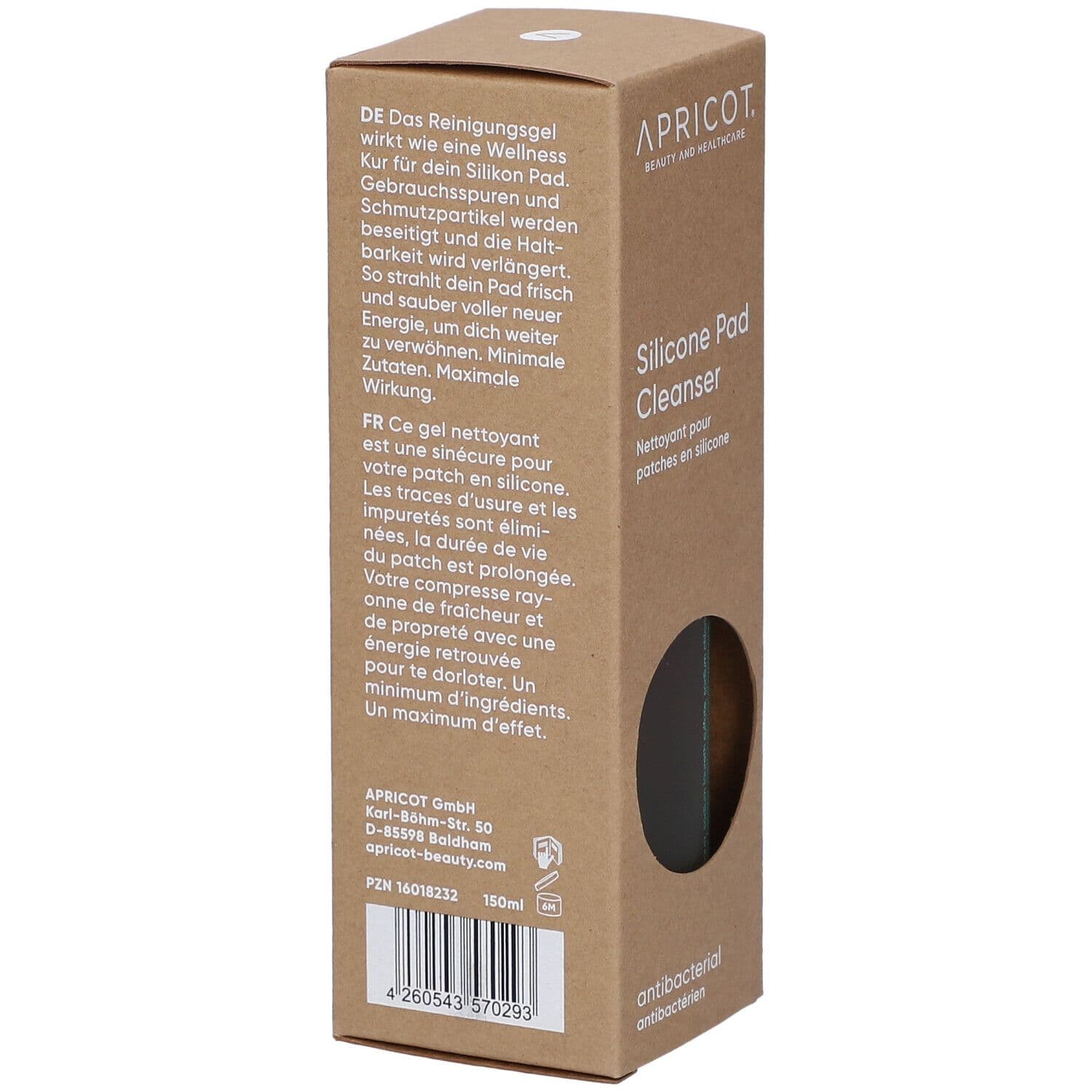 APRICOT Gel detergente per pulire i pad in silicone 100 ml Sapone view 2