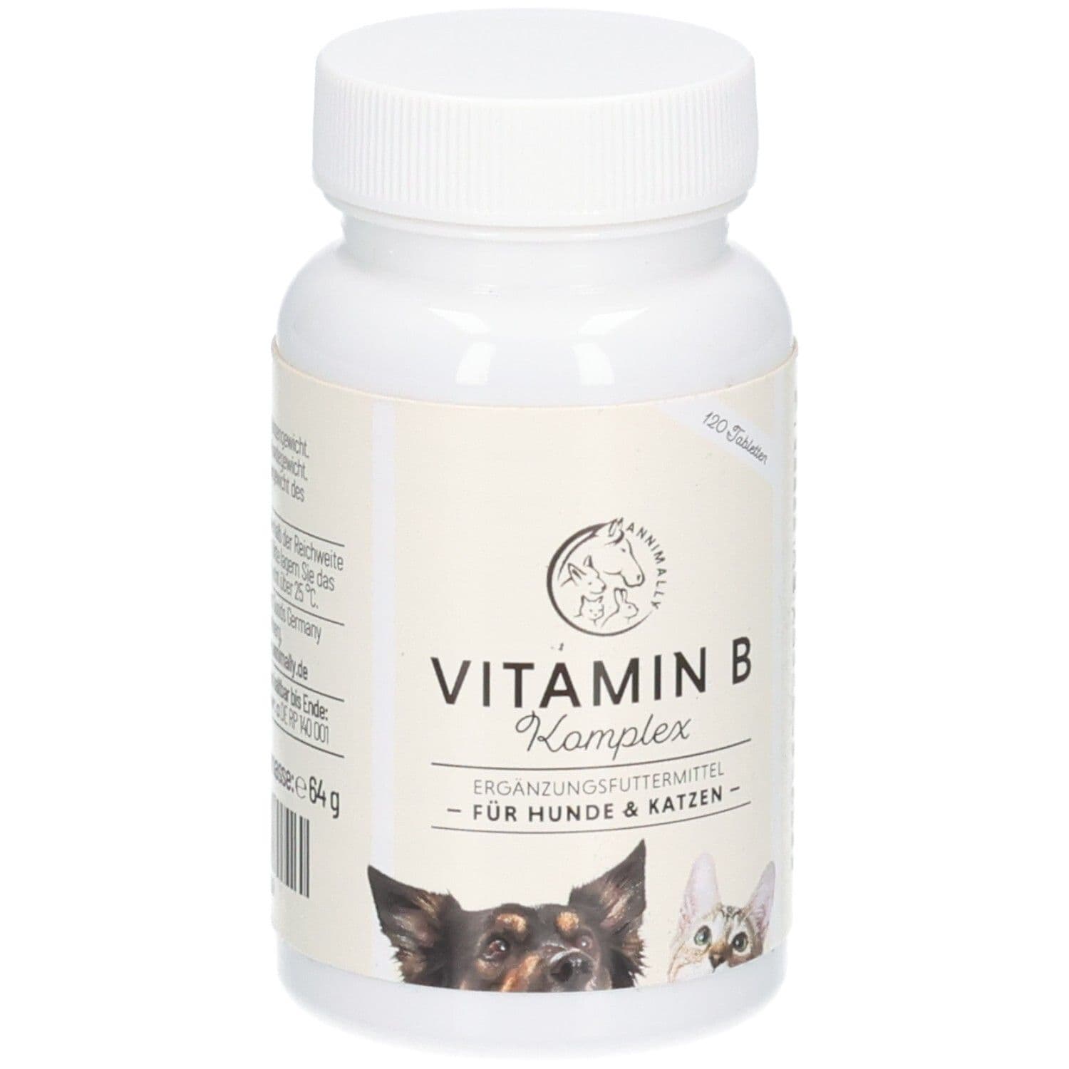 Annimally Vitamina B Complesso 120 pz Compresse