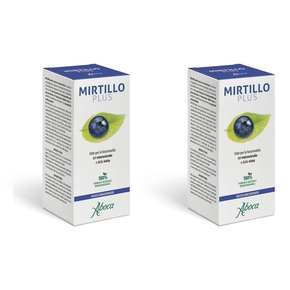 Mirtillo Plus Succo Concentrato 2x100 ml Concentrato