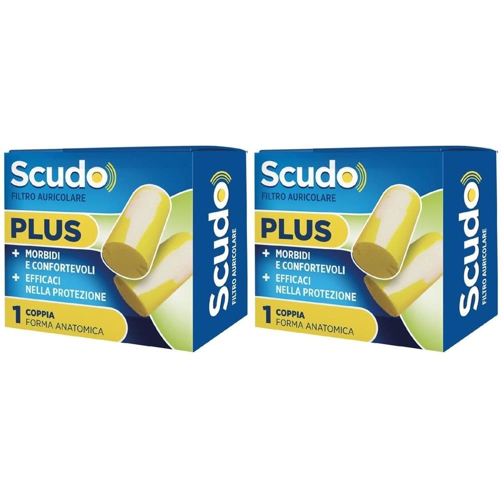 Plus Anatomico Filtro Auricolare 2x2 pz Tappi per le orecchie