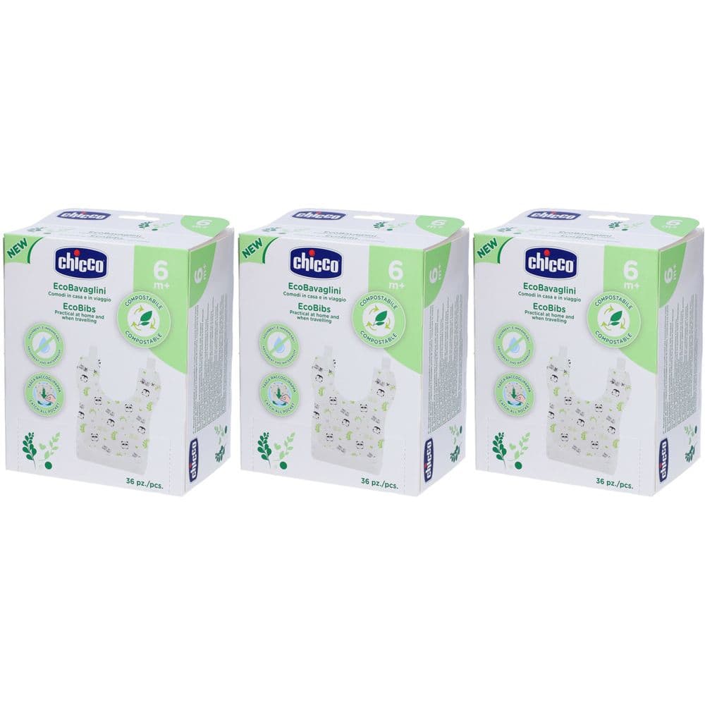 Chicco Bavaglini Monouso Compostabili 3x36 Pc Altro