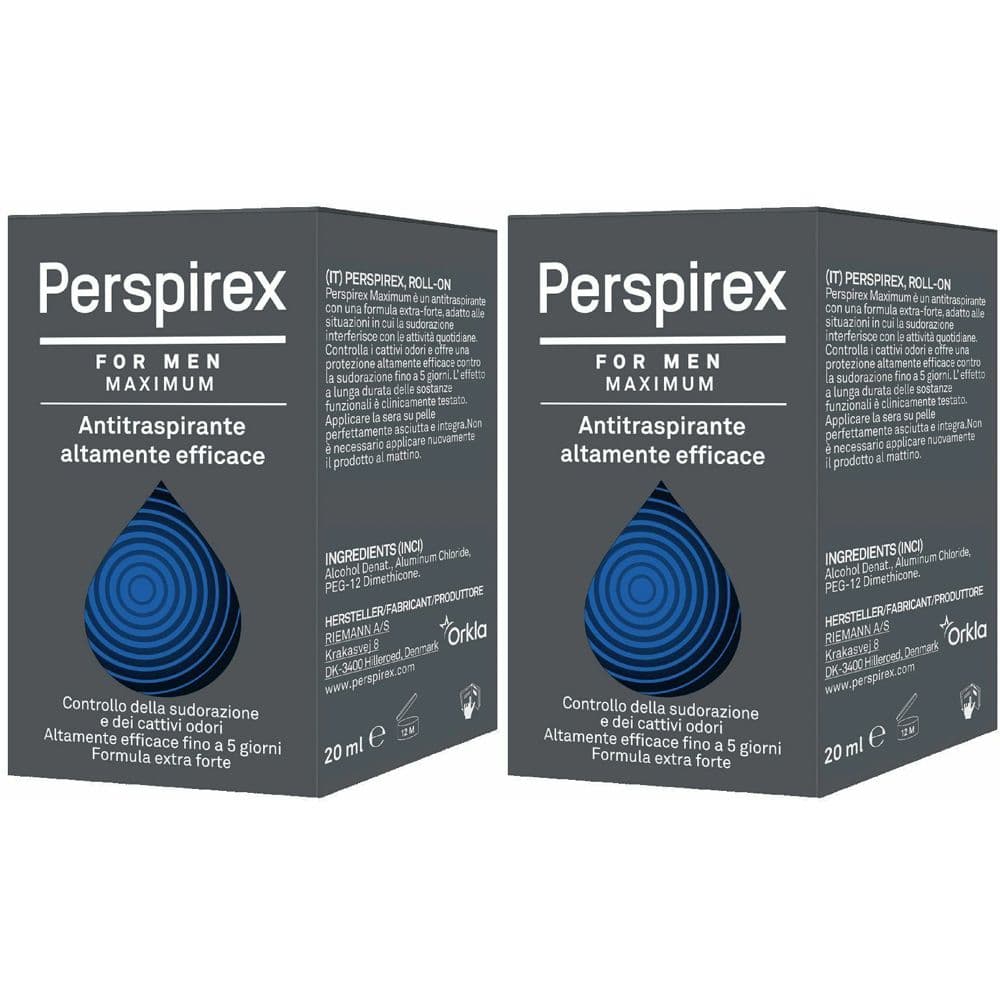 Perspirex For Men Maximum 2x20 ml Roller