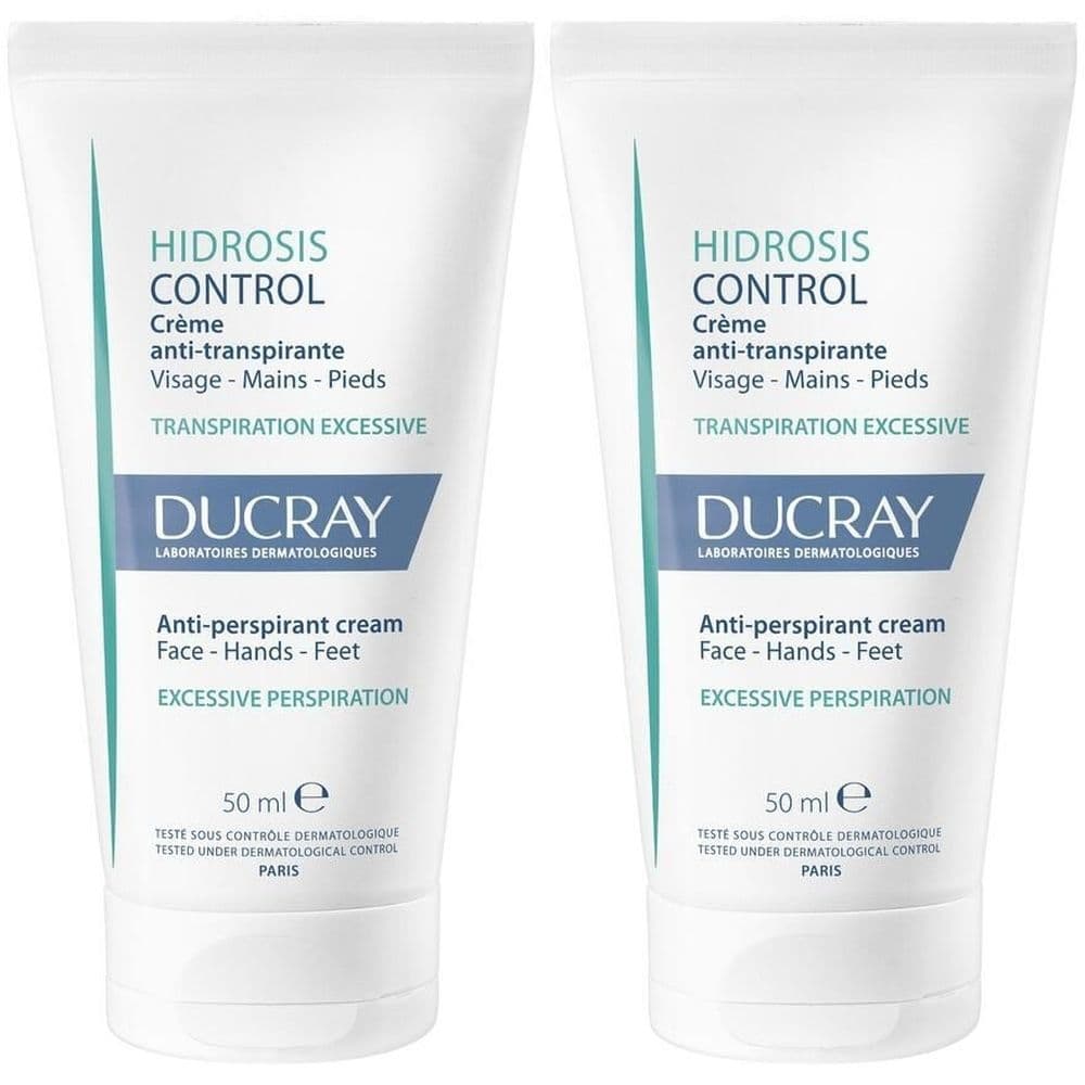 Ducray Hidrosis Control Crema anti-traspirante viso, mani e piedi 50ml