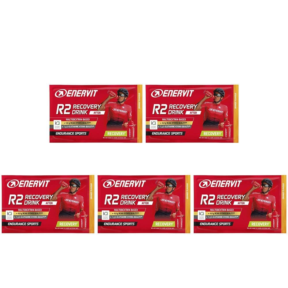 ENERVIT® Sport R2 Recovery Drink After 5x50 g Polvere per soluzione or
