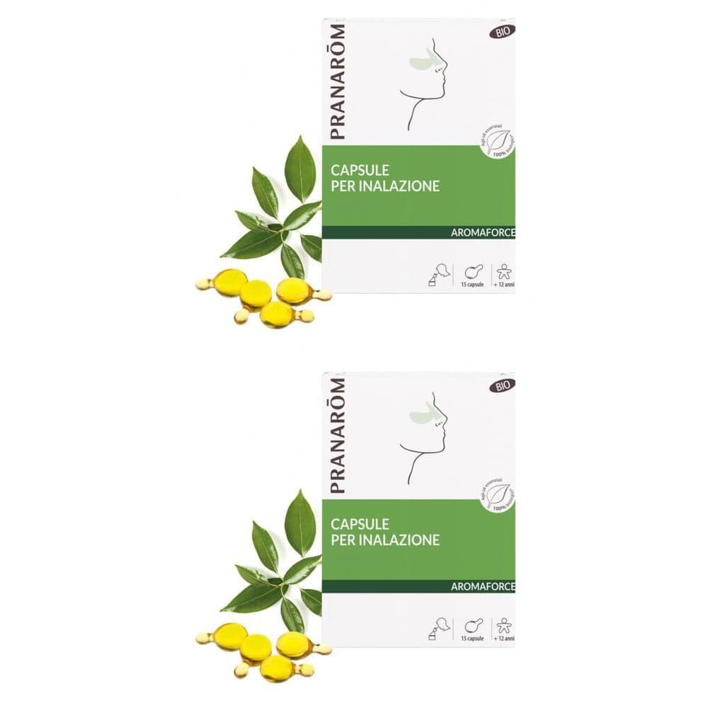 Pranarom Aromaforce Capsule per Inalazione 2x1 pz Capsule