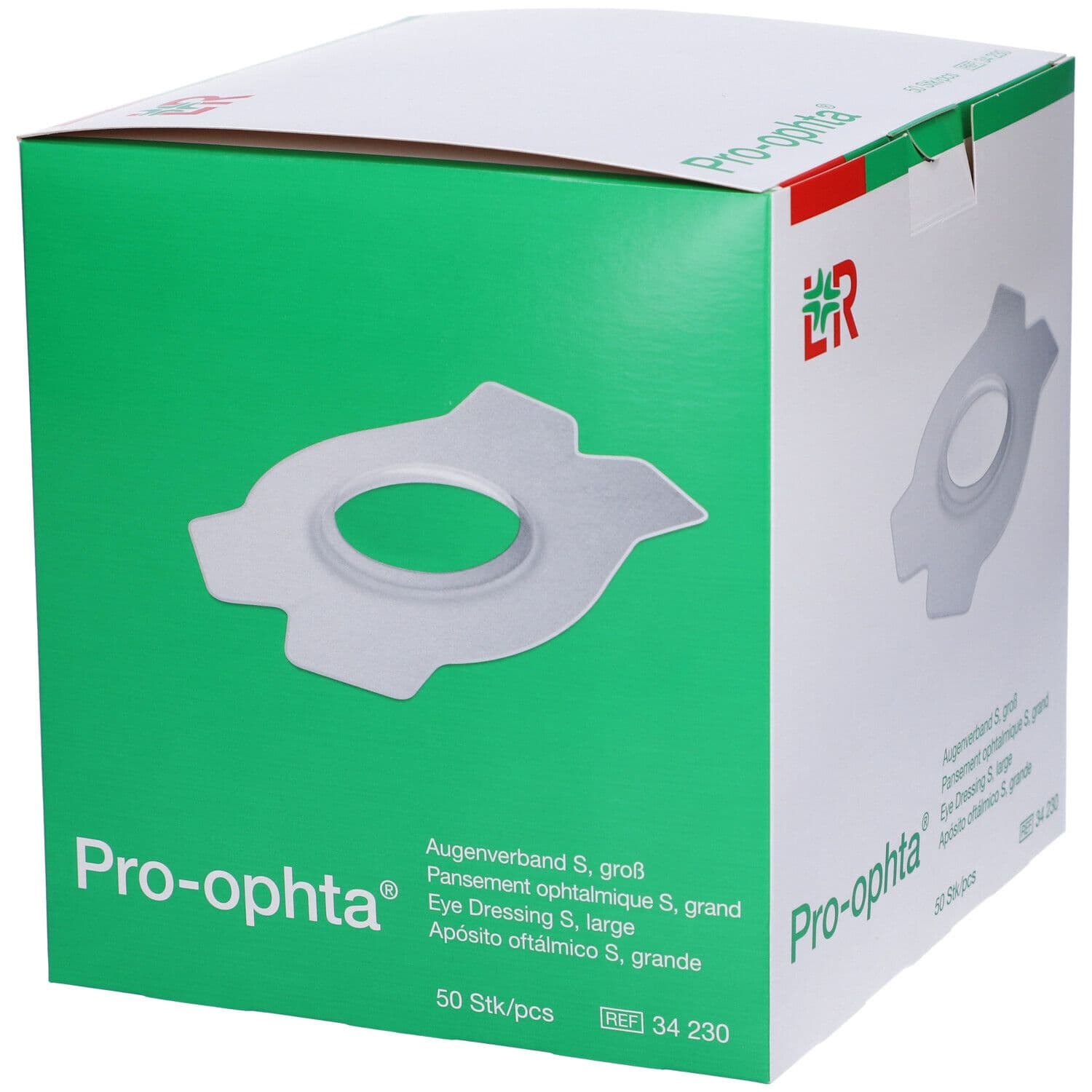 Cerotto Con Dischetto Trasparente Pro-Ophta S Grande Elasticizzato 50  view 2