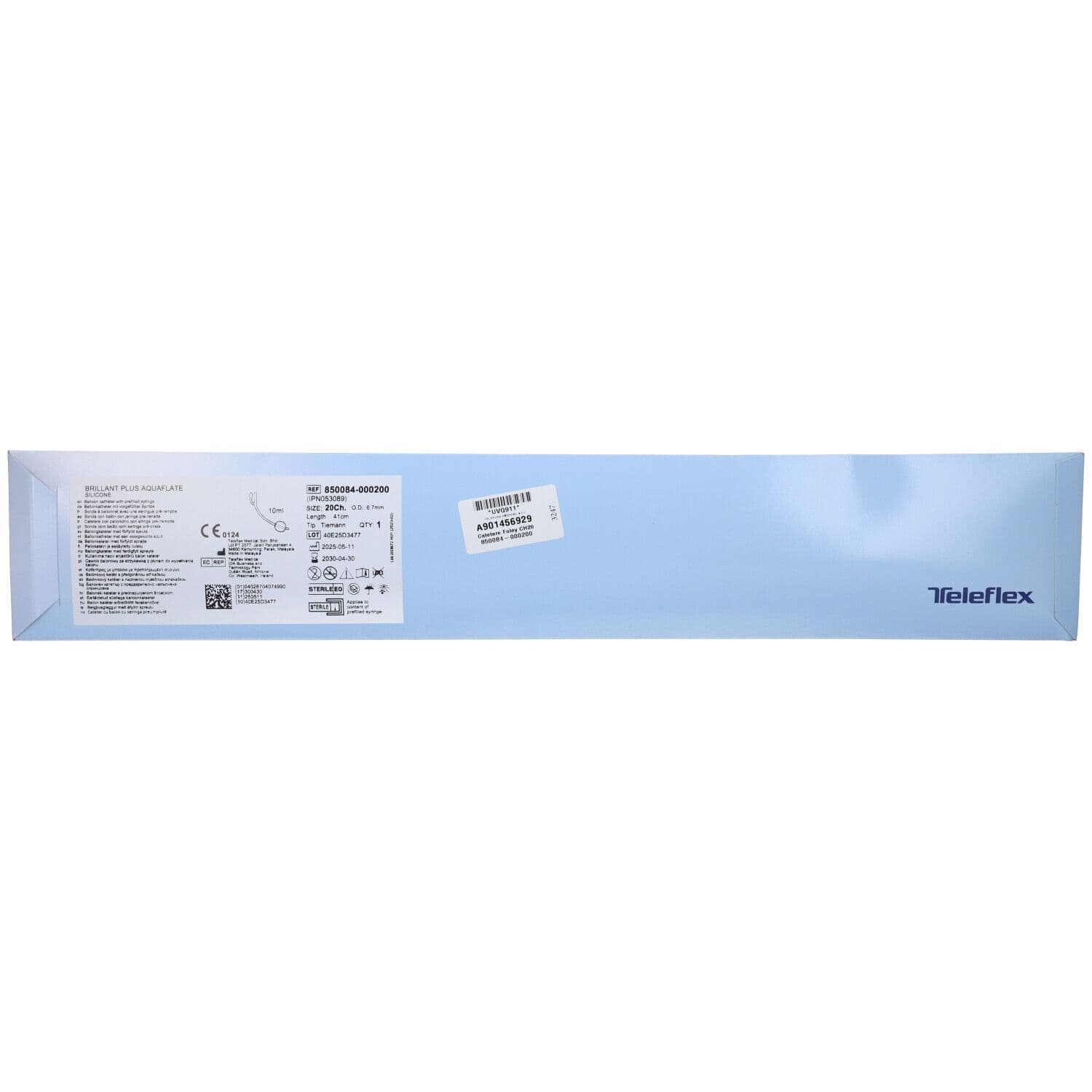 Catetere Foley In Silicone Per Adulti Brillant Plus 2 Vie Senza Scanal view 2