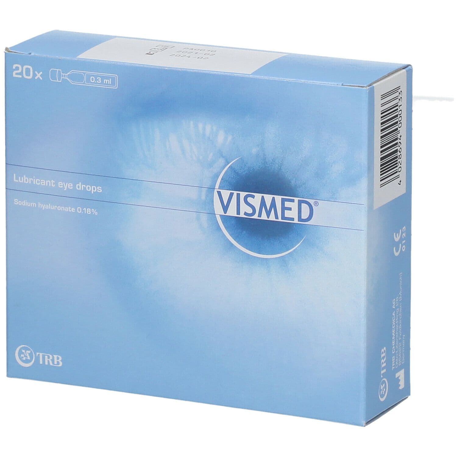 VISMED® Gocce oculari monodose 20x0,3 ml Pipette monodose