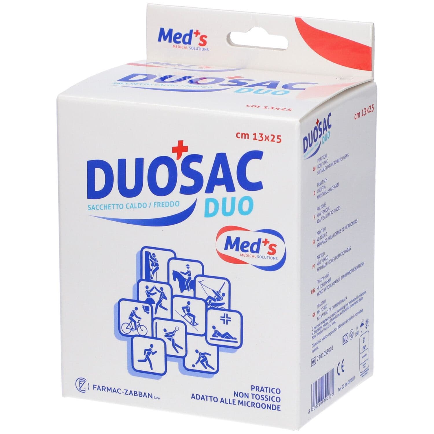 Sacchetto Freddo Caldo Duosac 2 Sacchetti Con Applicatore In Tessuto N
