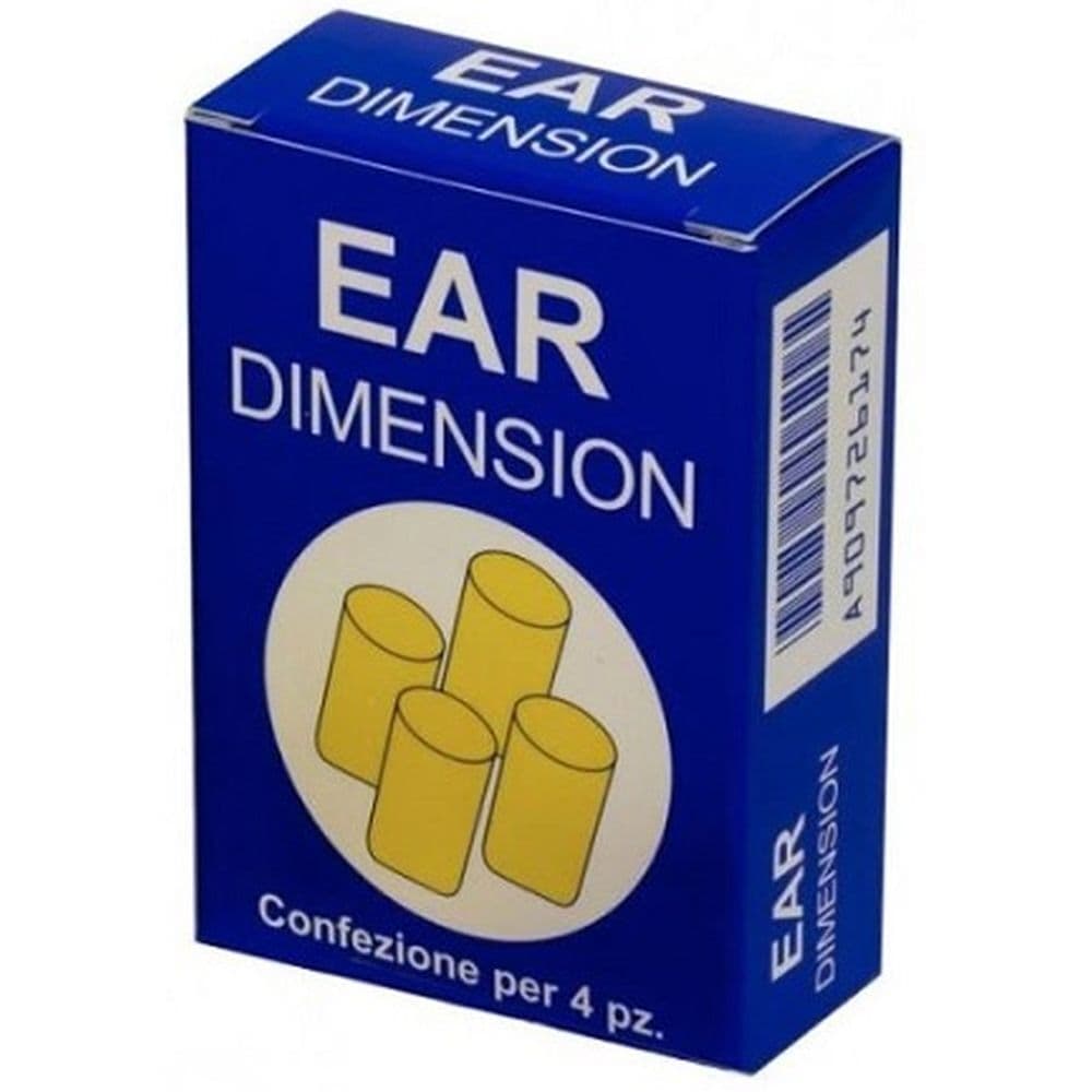 Ear Dimension Tappo Auricolare In Spugna 4 Pezzi 1 St