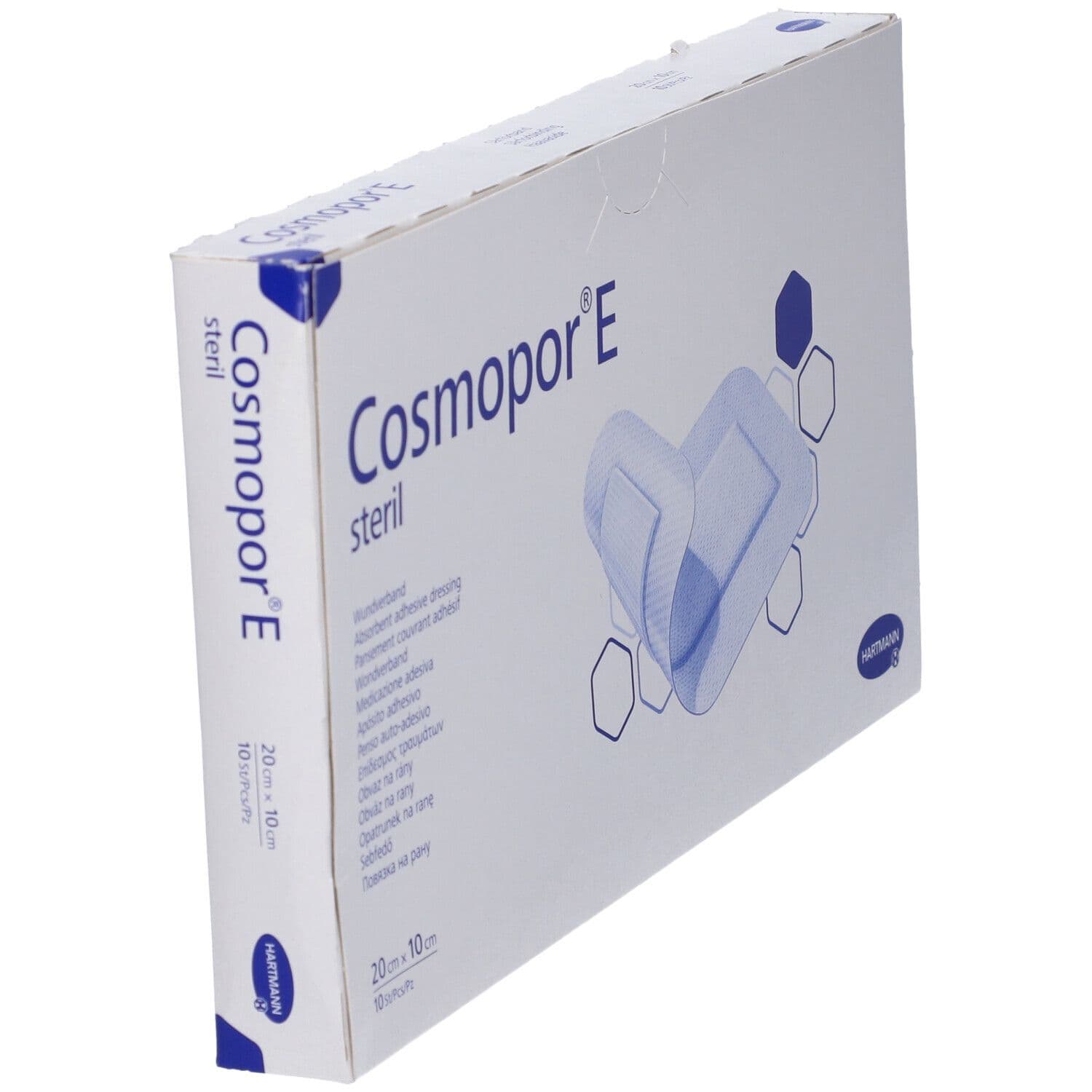 Cosmopor Cerotto Adesivo Sterile in Tessuto Non Tessuto 20x10 cm 10 pz view 2