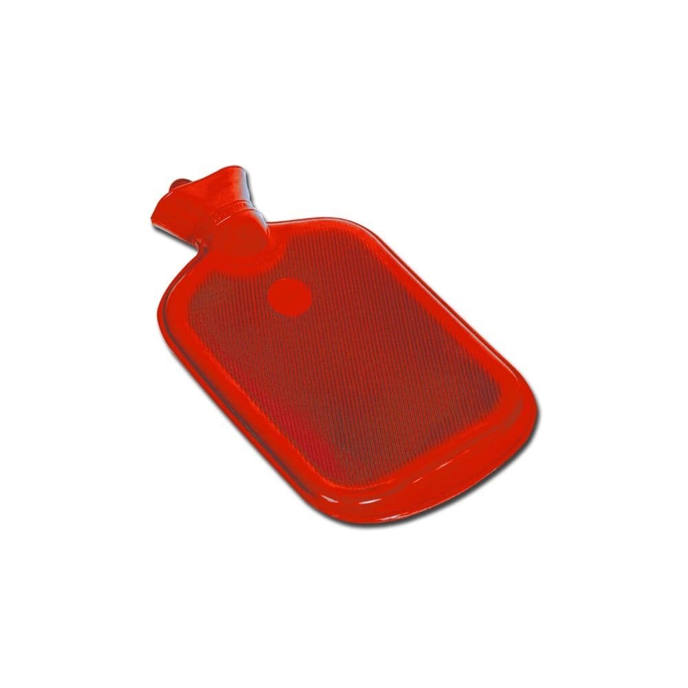 Borsa Acqua Calda Bilamellata Rossa 1 pz Borsa dell'acqua calda