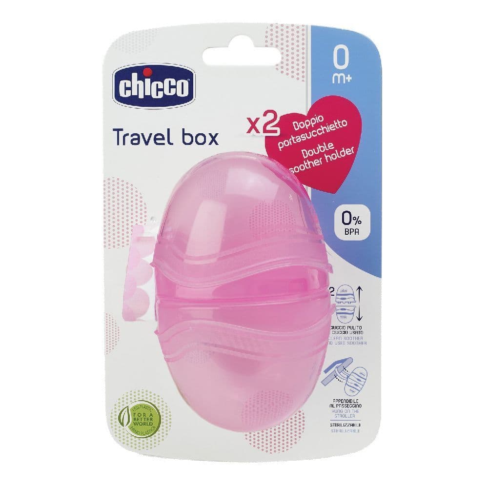 Chicco Portasucchietto Doppio Rosa 1 Pezzo 1 St