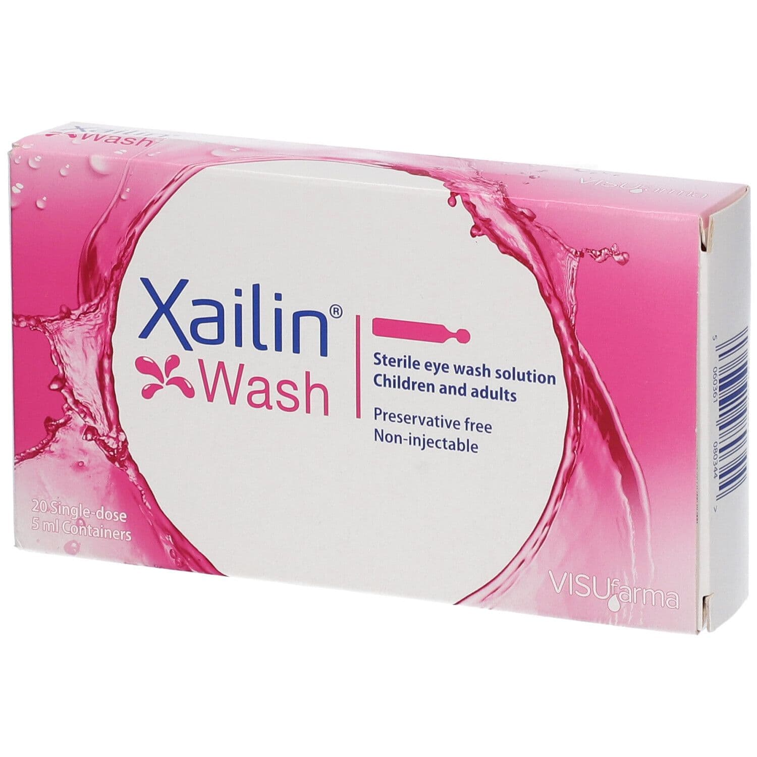 WISUfarma Xailin Wash 20x5 ml Bagno oculare