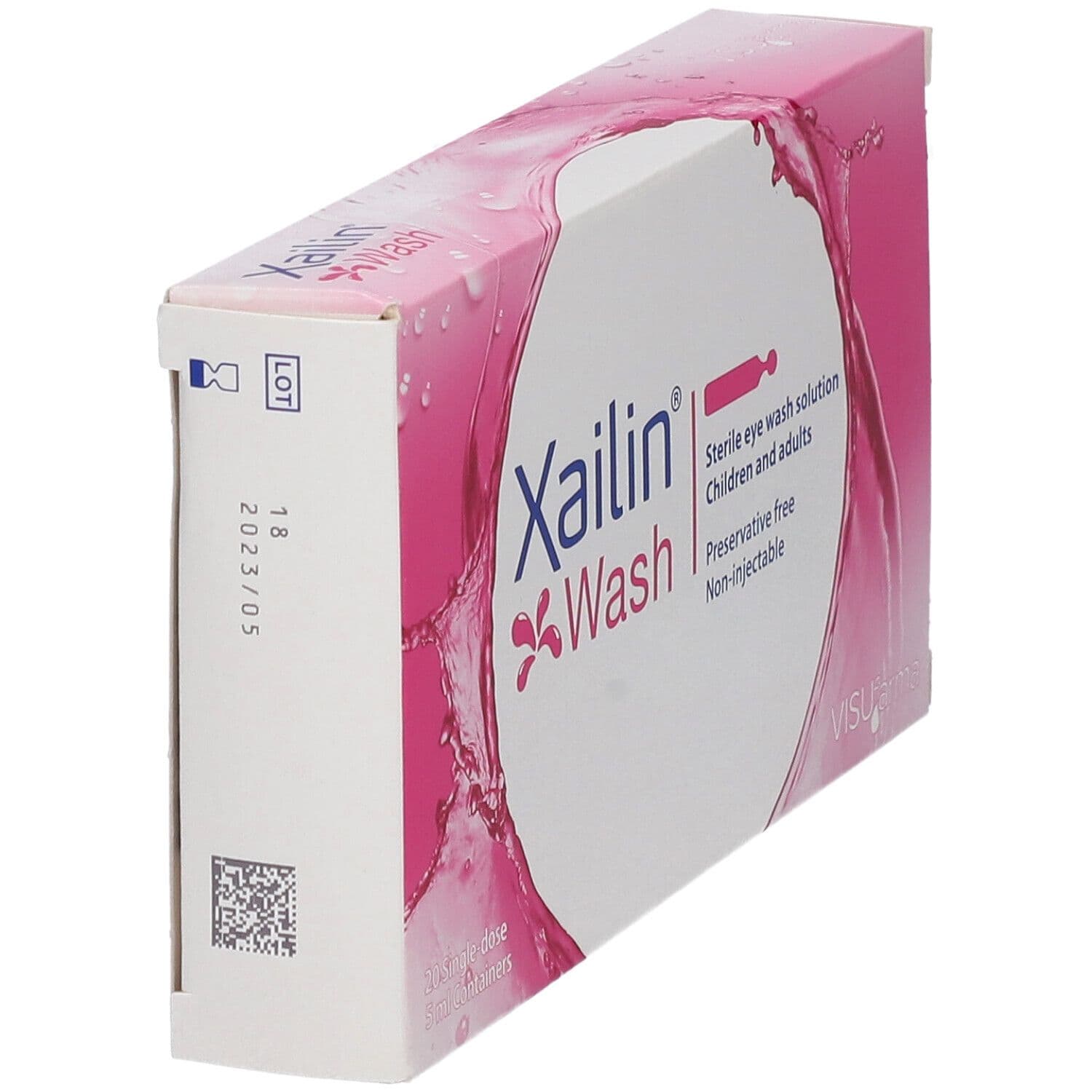 WISUfarma Xailin Wash 20x5 ml Bagno oculare view 2