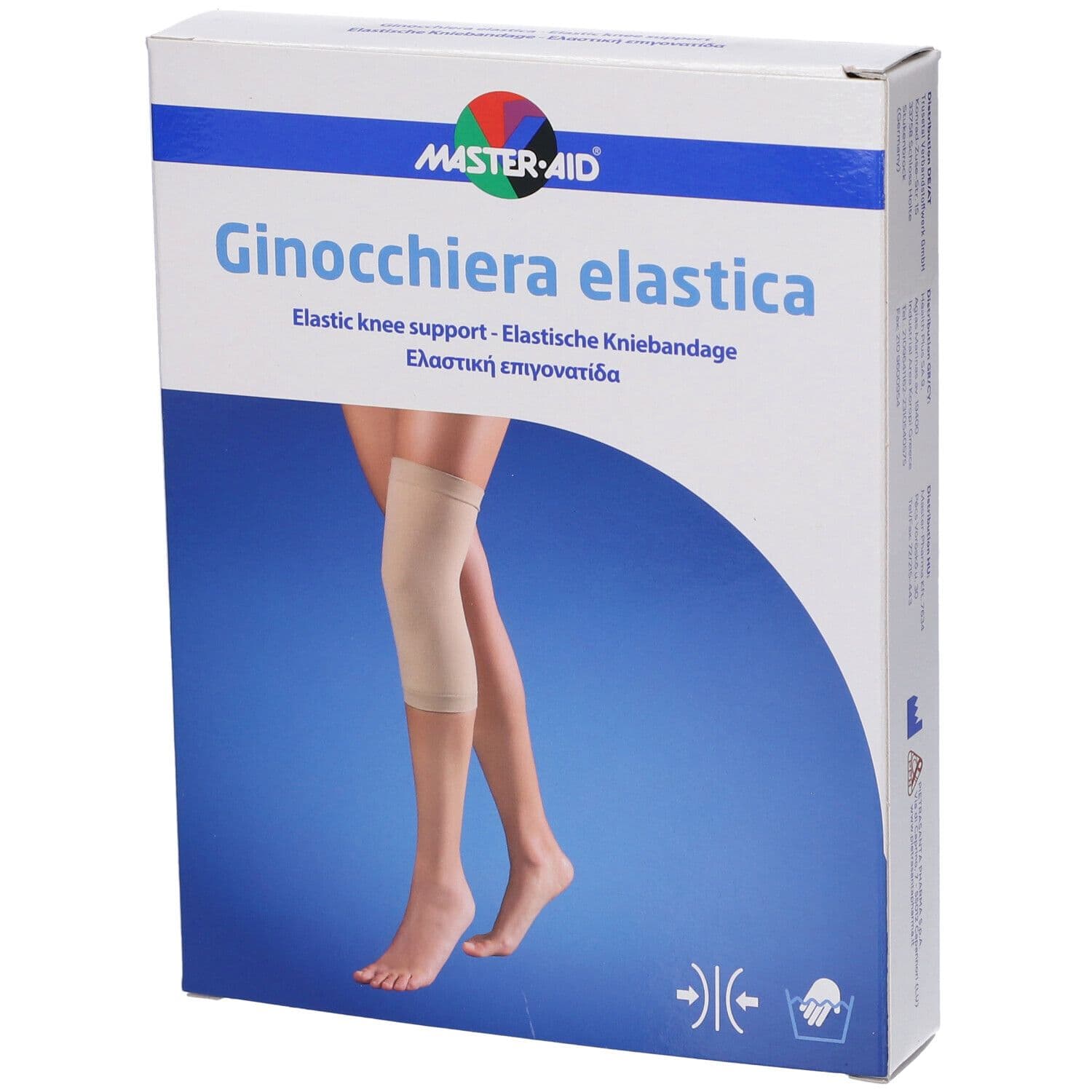 Ginocchiera Elastica Master-Aid Sport Taglia 2 33/37Cm 1 pz Bendaggio/