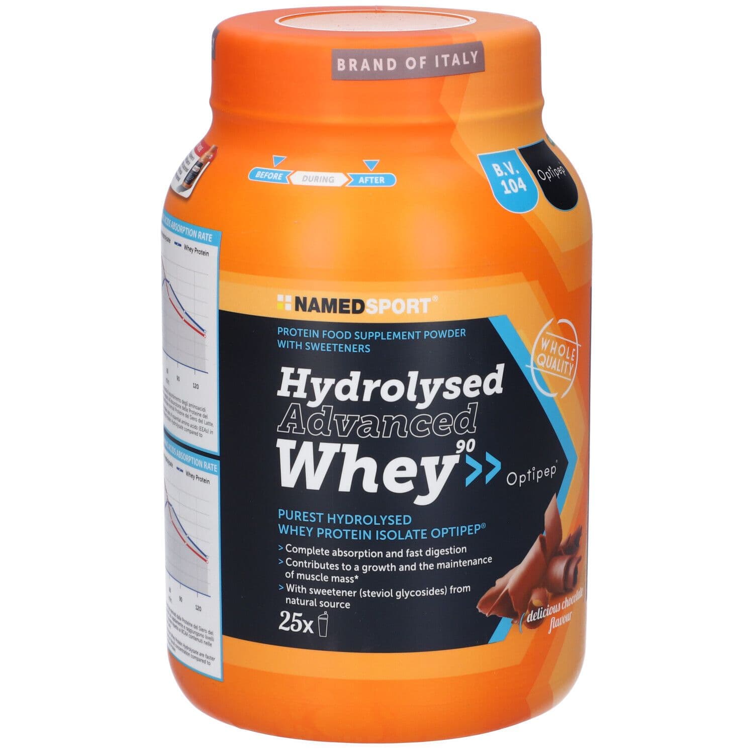 NAMEDSPORT® hydrolysed Advanced Whey 90 750 g Polvere per soluzione or