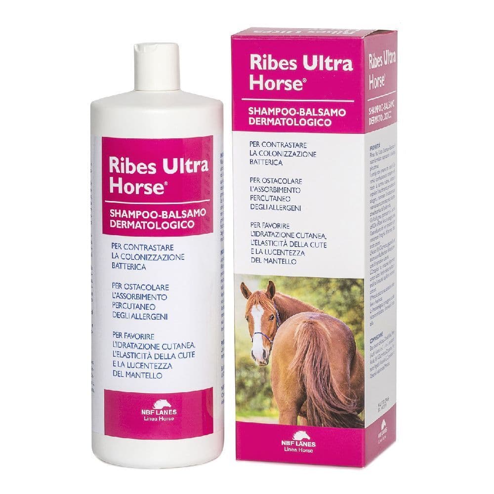 Ribes Horse Ultra Shampoo Dermatologico 1 Litro 1000 ml Shampoo