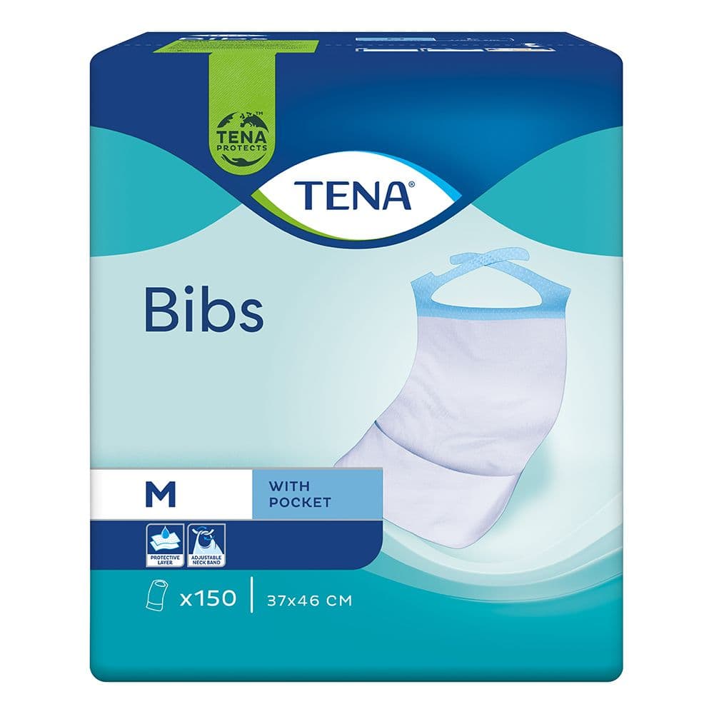 TENA Bibs M, bavaglia monouso 150 pz Altro