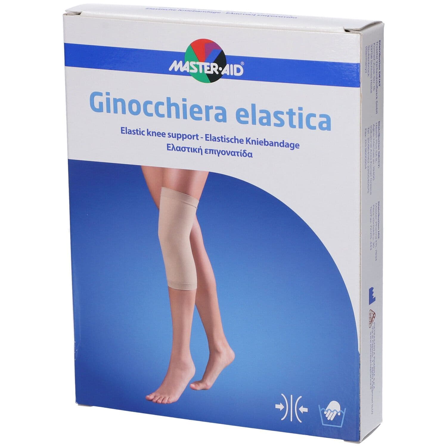 Ginocchiera Elastica Master-Aid Sport Taglia 3 37/41Cm 1 pz Bendaggio/
