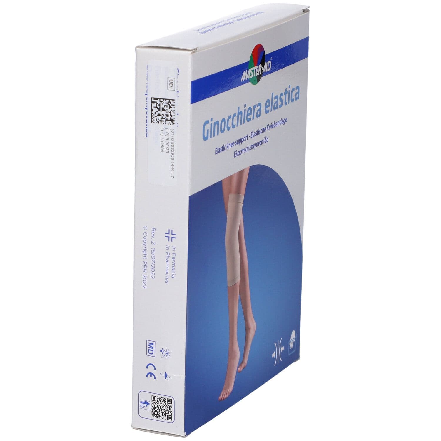 Ginocchiera Elastica Master-Aid Sport Taglia 3 37/41Cm 1 pz Bendaggio/ view 2